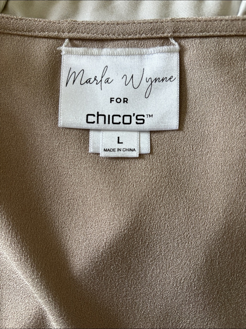 Chicos tank top women’s size large Chicos 2 - Picture 5 of 6